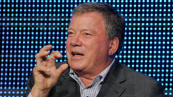 William Shatner, star of the new television show "$#*! My Dad Says," takes part in a panel discussion on the show at the CBS, Showtime and The CW Television Critics Association summer press tour in Beverly Hills, Calif., Wednesday, July 28, 2010.  (AP / Chris Pizzello)