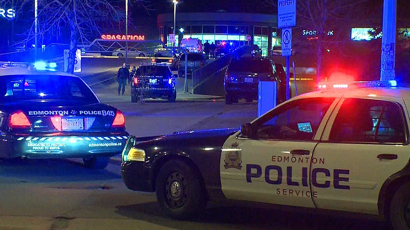 Edmonton police are searching for multiple suspects in connection to a late night fatal shooting near Londonderry Mall Tuesday, April 23.