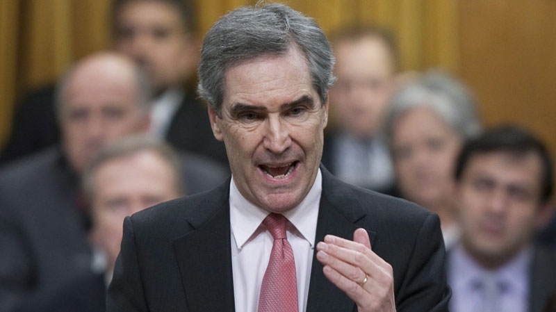 Liberal Leader Michael Ignatieff rises during Question Period in the House of Commons on Parliament Hill in Ottawa, Wednesday March 2, 2011. (THE CANADIAN PRESS/Adrian Wyld)
