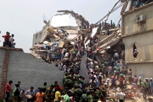 Building collapse in Bangladesh
