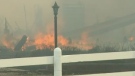 A massive fire has destroyed the historic Stanhope Beach Resort in Prince Edward Island. (CTV Atlantic)