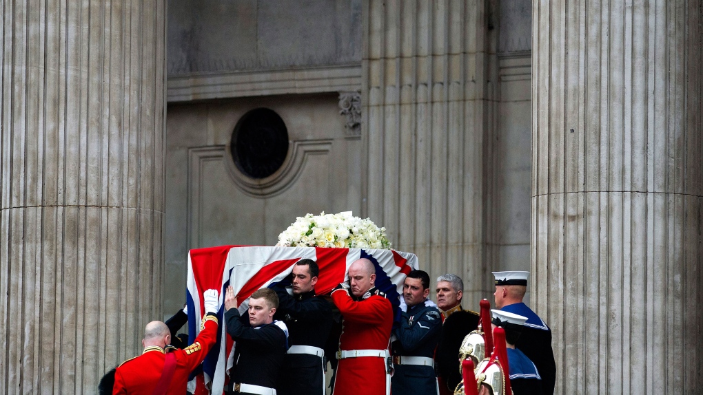 Margaret Thatcher's funeral cost taxpayers $5.6M
