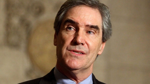 Liberal Leader Michael Ignatieff holds a news conference regarding situation in Libya, on Parliament Hill in Ottawa.
