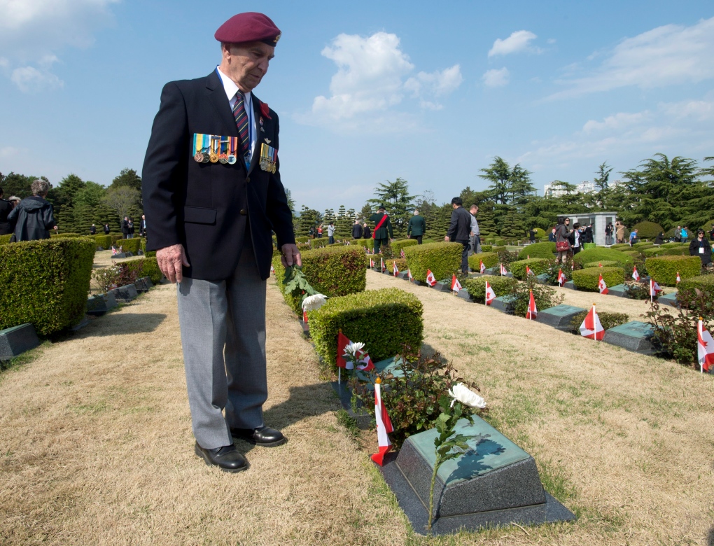 Canadian vets honour Korean War dead