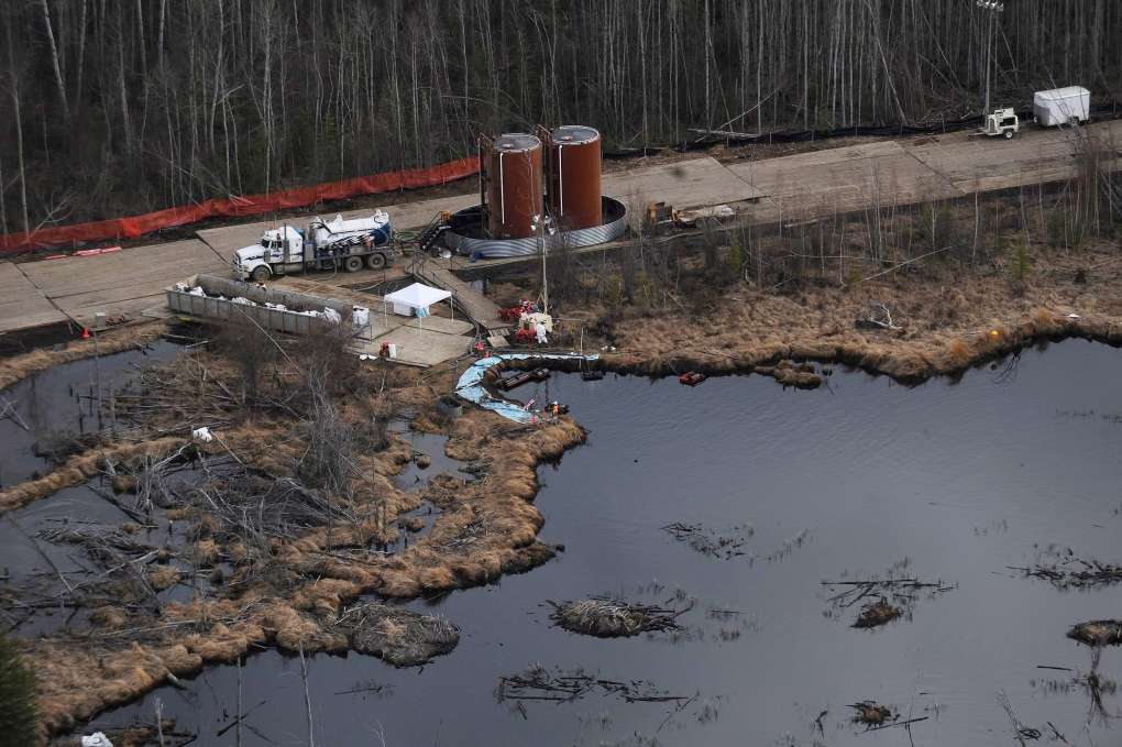 Peace River oil spill