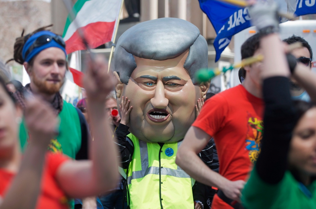 Montreal protest against EI reform