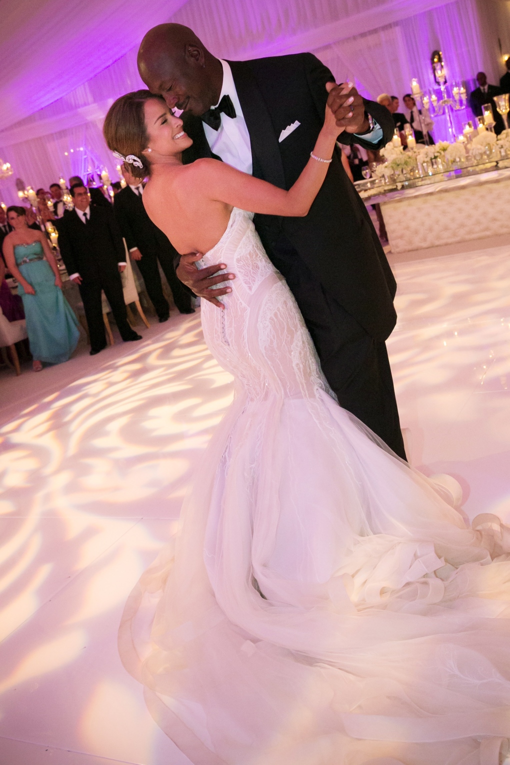 Michael Jordan and Yvette Prieto on April 27, 2013