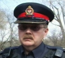 Ottawa Police Acting Insp. John Maxwell says police don't suspect foul play after pulling a body from the Rideau River on Sunday, April 20, 2008.