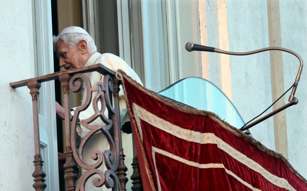 Benedict XVI on Feb. 28, 2013.
