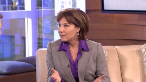 B.C. Premier Christy Clark speaks to CTV Morning Live about her performance in the party leaders debate. (CTV)