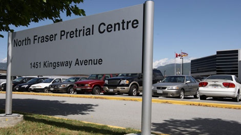 The North Fraser Pretrial Centre is seen in an image on the B.C. Corrections website. March 10, 2011. (CTV)