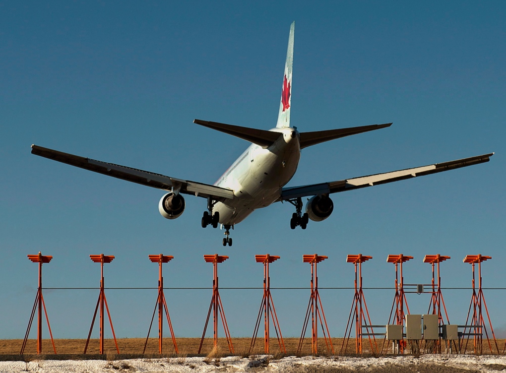 Air Canada jet lands in Halifax