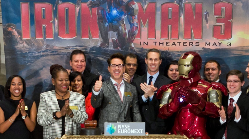 'Iron Man 3' wins big at weekend box office