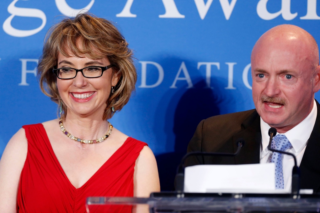 Gabrielle Giffords and Capt. Mark Kelly