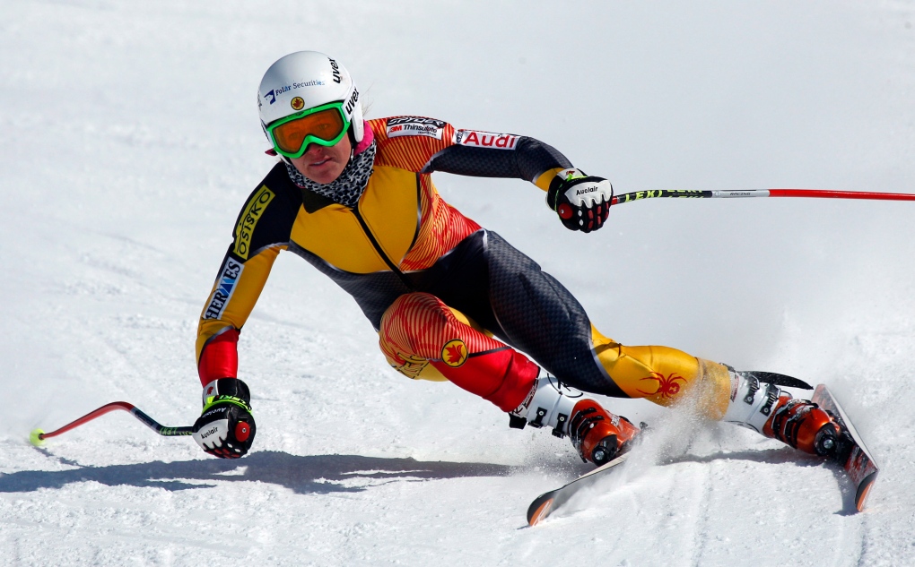 Canadian Alpine skier Erin Mielzynski