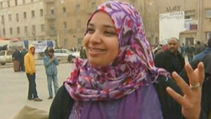 Winnipegger Isha Aftaita speaks with CTV News in Libya.