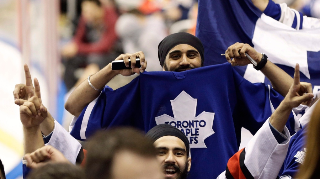 Toronto Maple Leafs' fans 