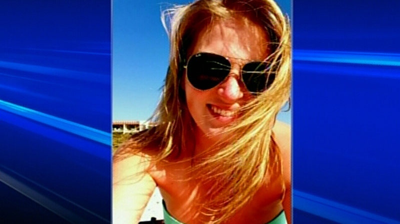 Sydney Taylor, 21, died in after falling from a balcony in Mexico. 