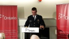 Ontario Fire Marshal Ted Wieclawek discusses the fire code changes on Thursday, May 9, 2013.