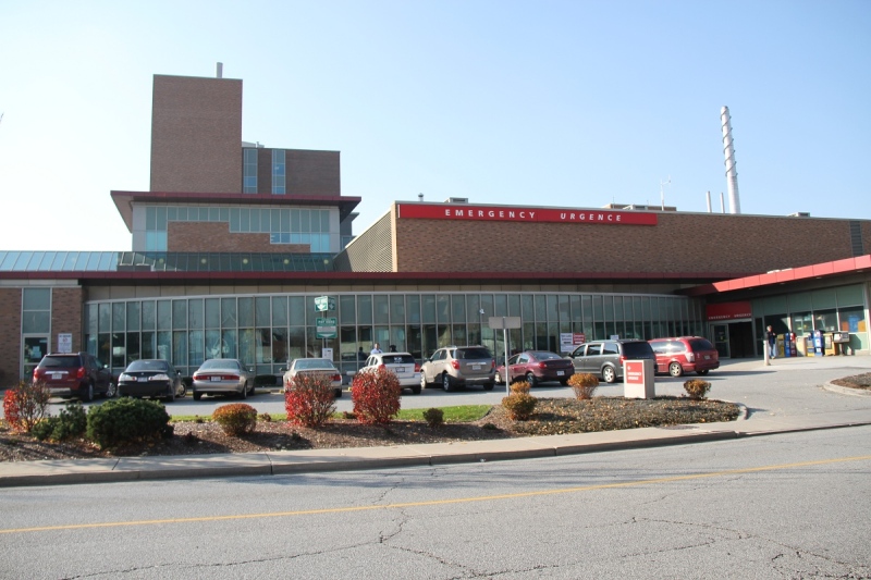 File photo of the Ouellette Campus of Windsor Regional Hospital in Windsor, Ont., on Nov. 16, 2012. (Melanie Borrelli / CTV Windsor) 