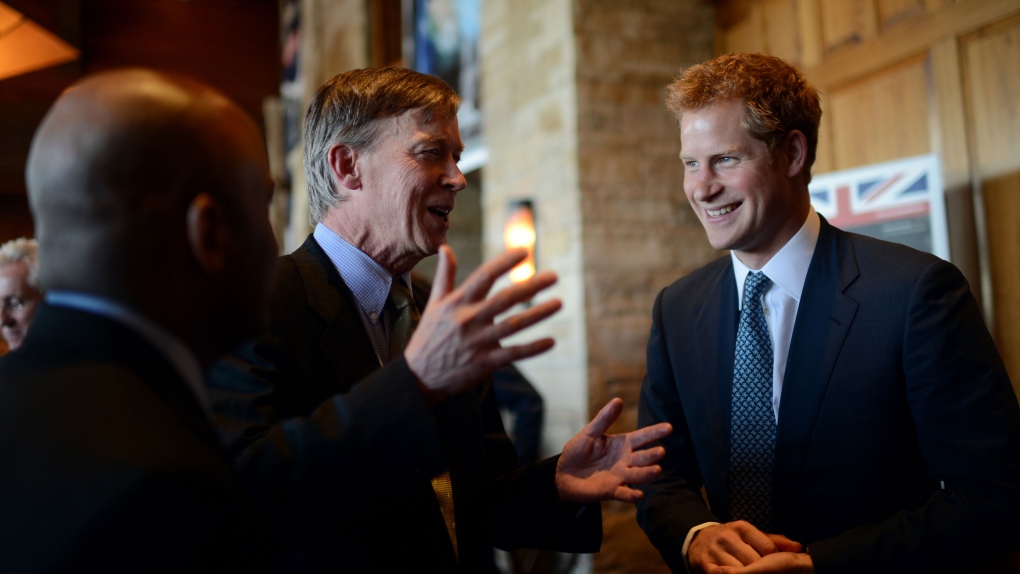 Prince Harry charms in Colorado