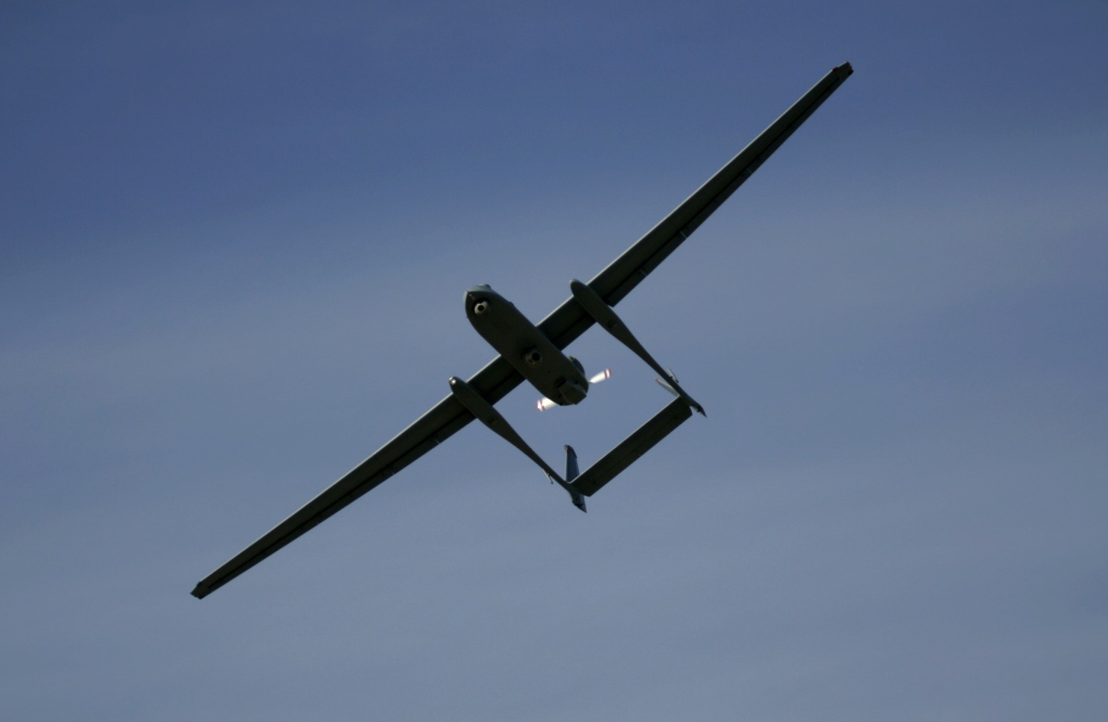  Israeli army's Heron unmanned drone