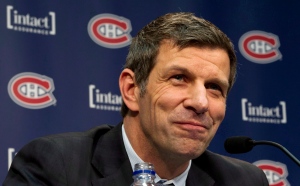 Marc Bergevin is seen in Brossard, Que., in this May 2, 2012 file photo. (Paul Chiasson / The Canadian Press)