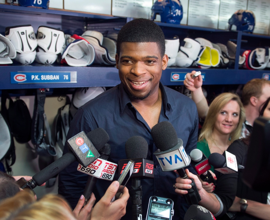 P.K. Subban added to Canada IIHF roster