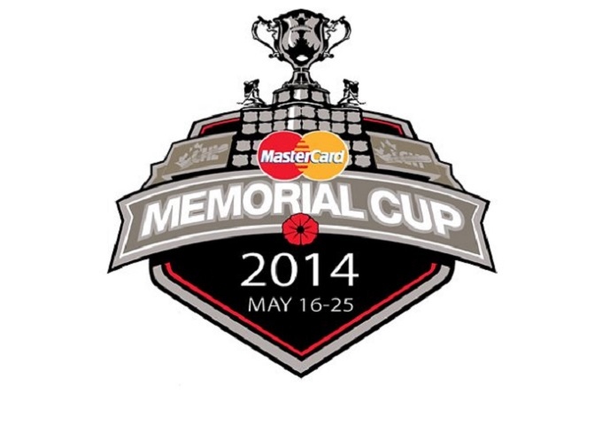 The logo for the Mastercard Memorial Cup 2014 from ontariohockeyleague.com.