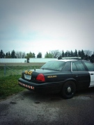 OPP and local police are taking part in Canada Road Safety Week in London, Ont. and surrounding areas, Tuesday, May 14, 2013. (Talia Ricci / CTV London)