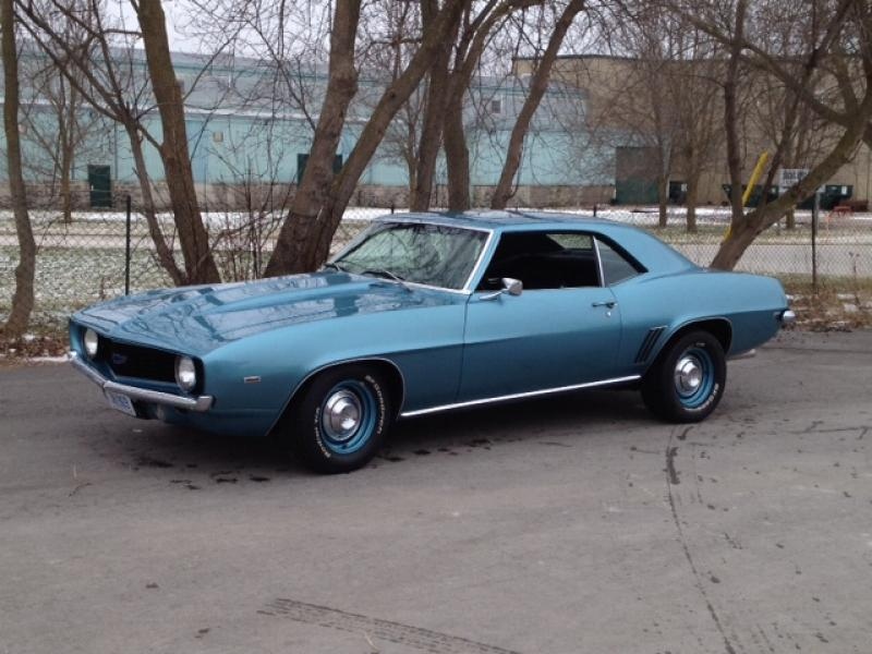 Huron County OPP released this photo of a 1969 Camaro sports car stolen from a backyard in Clinton, Ont.