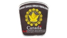 A Canadian Border Services Agency badge is seen in this file image. 