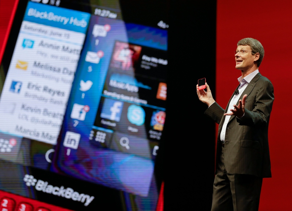 CEO BlackBerry Thorsten Heins