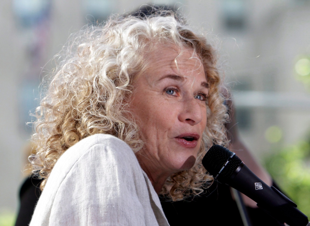 Carole King performs in 2010