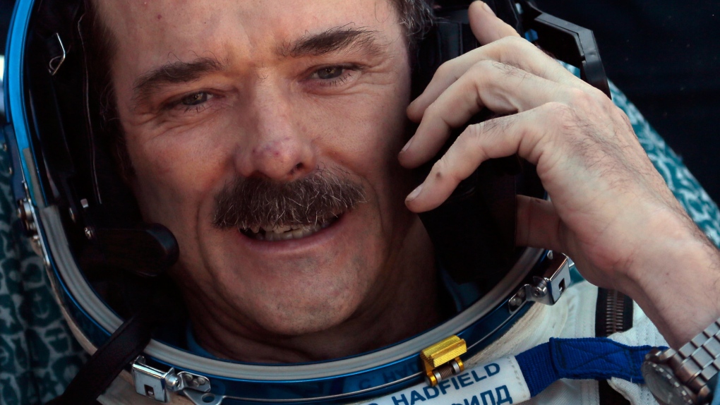 Chris Hadfield says he has no political plans yet