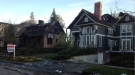 Damaged homes on Roxboro Rd. 