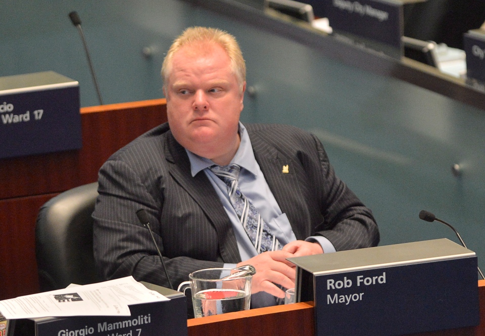 Mayor Rob Ford city council