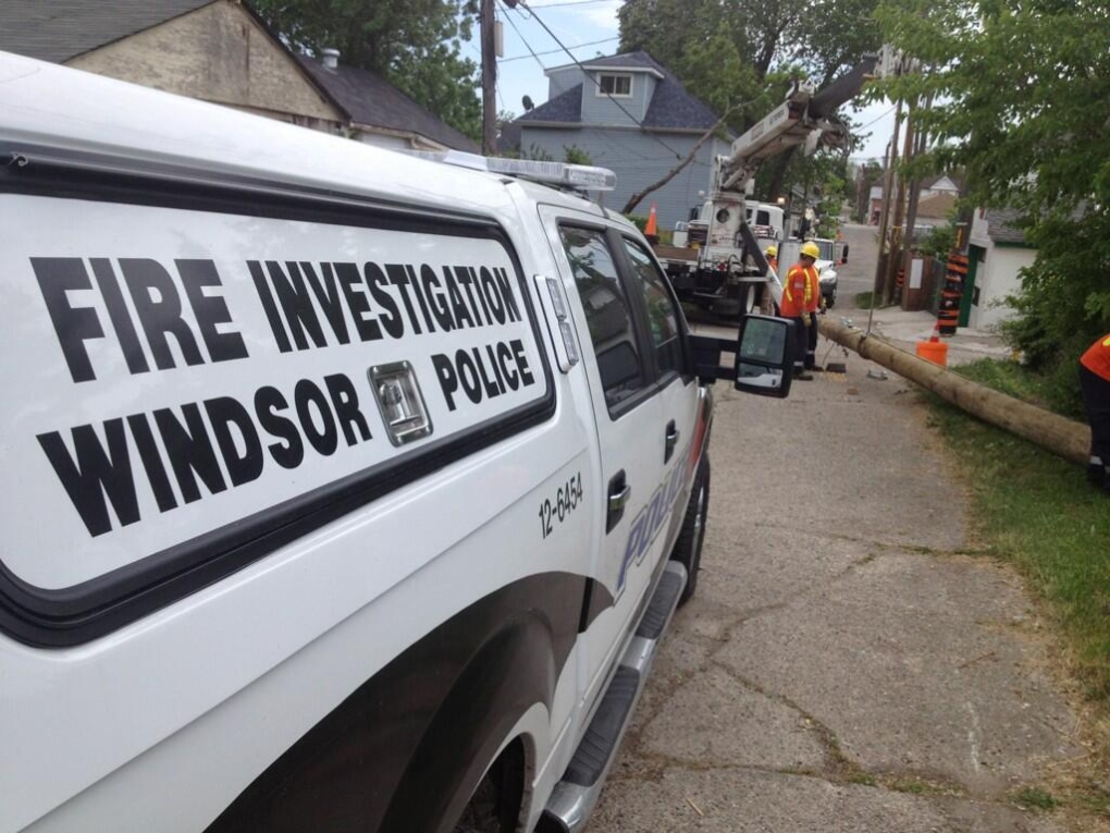 Windsor police fire investigation