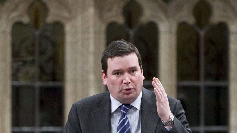 Minister of Natural Resources Christian Paradis answers a question during question period in the House of Commons on Parliament Hill in Ottawa on Thursday Feb. 10, 2011. (THE CANADIAN PRESS/Sean Kilpatrick)
