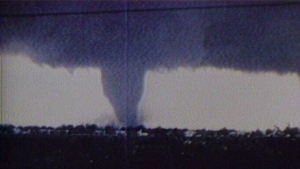 The worst tornado in Ontario was this one in Barrie in 1985.