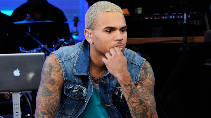 Chris Brown appears on the U.S. television morning program 'Good Morning America,' Tuesday, March 22, 2011 in New York. (ABC / Ida Mae Astute)