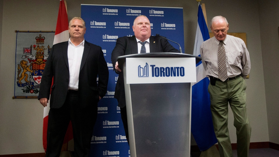 Rob Ford, Doug Ford address allegations