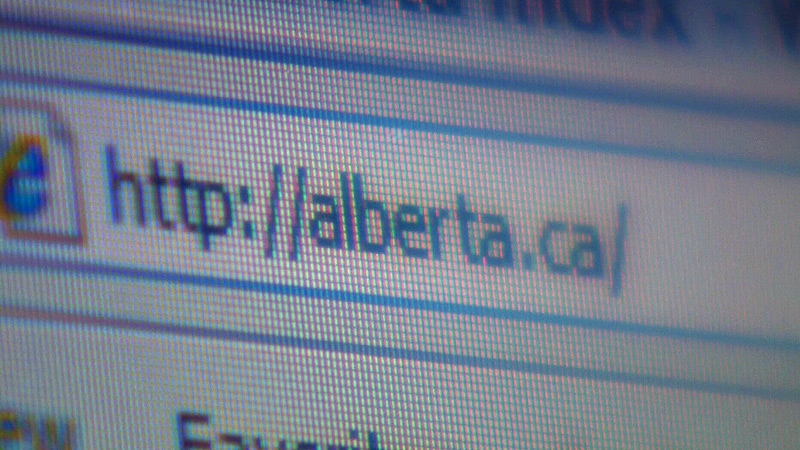 Alberta Government website