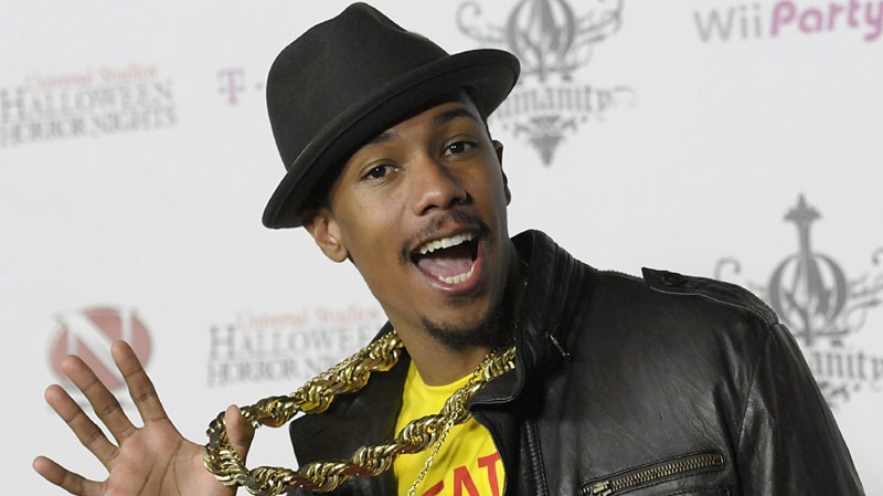 Actor Nick Cannon arrives at his 30th birthday party at Universal Studios in Universal City, Calif. on Saturday, Oct. 9, 2010. (AP Photo/Dan Steinberg)