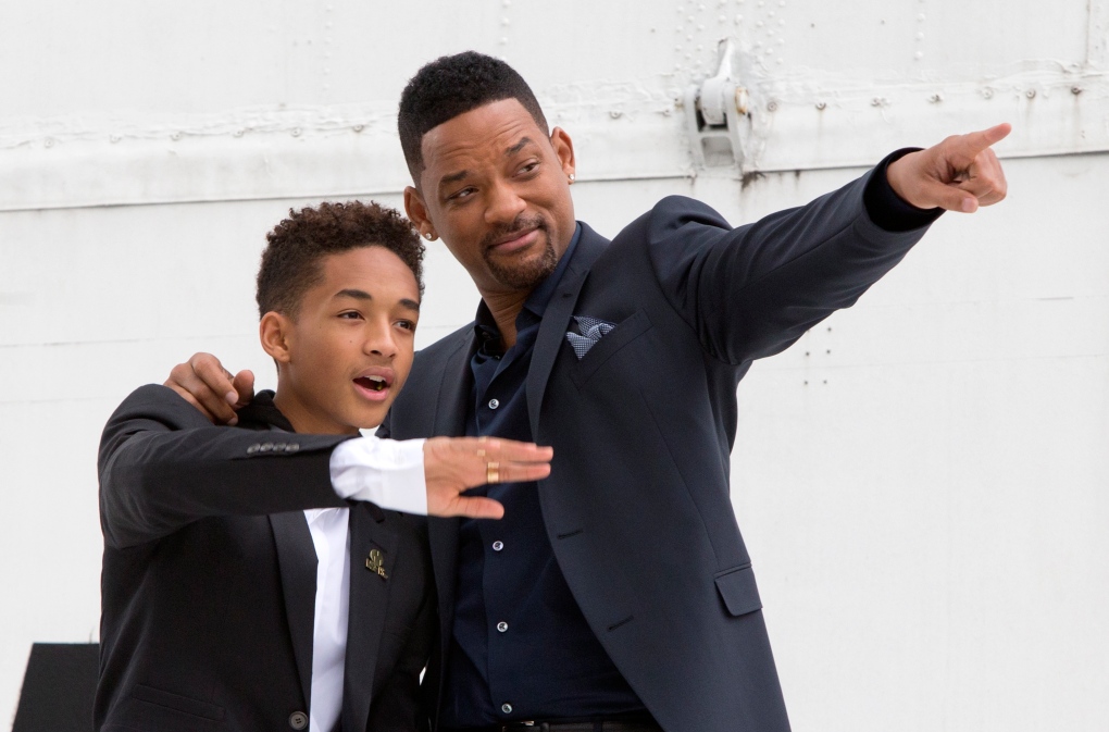 Will Smith family Jaden After Earth