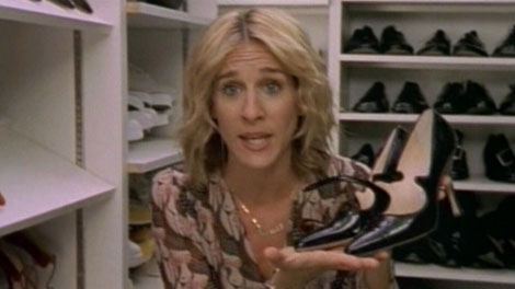 These Carrie Bradshaw heels are everywhere