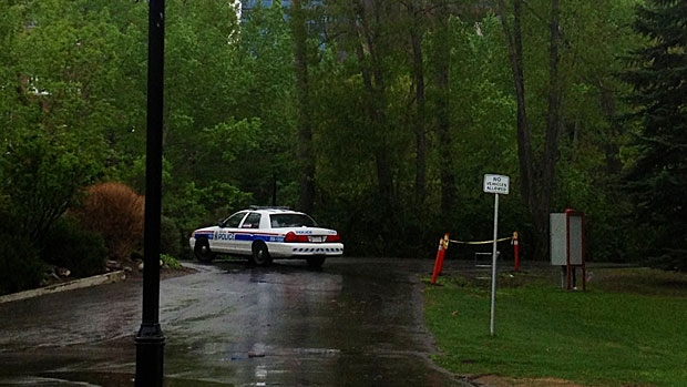 Body found near the Bow River