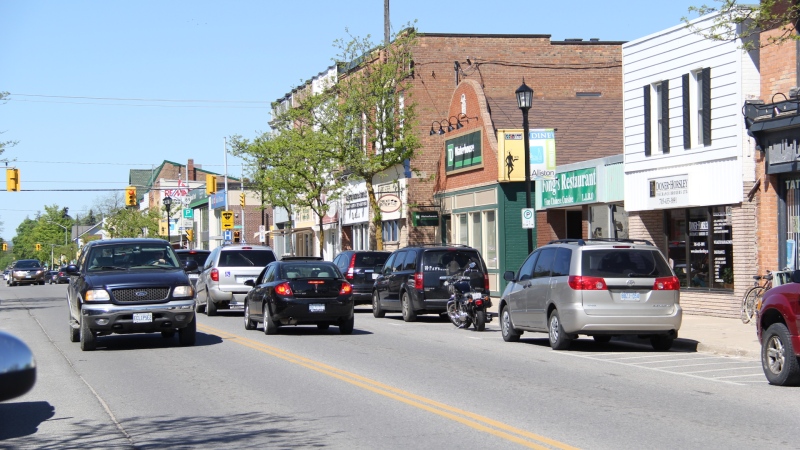 Downtown Alliston, Ont. (File image - CTV Barrie)