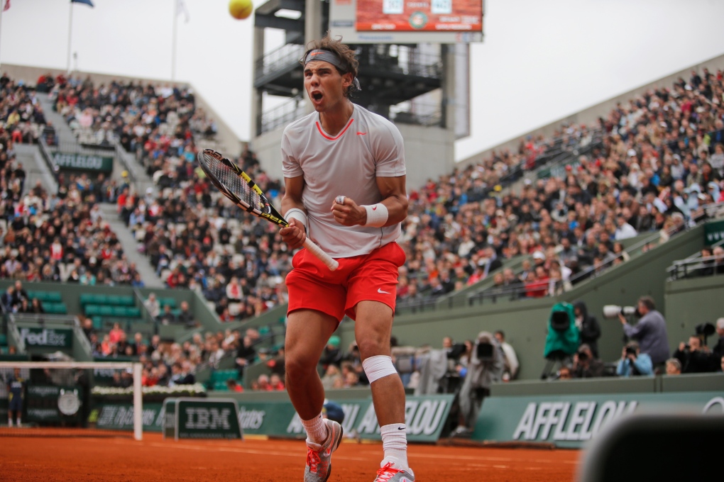 Rafael Nadal at French Open 