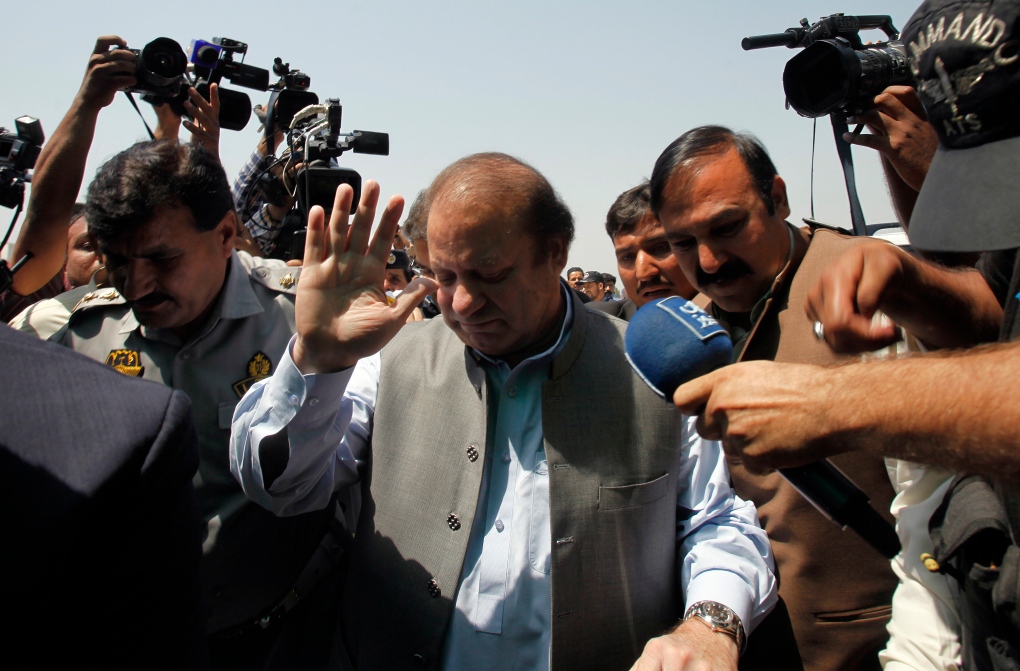 Nawaz Sharif in Islamabad, Pakistan, June 1, 2013